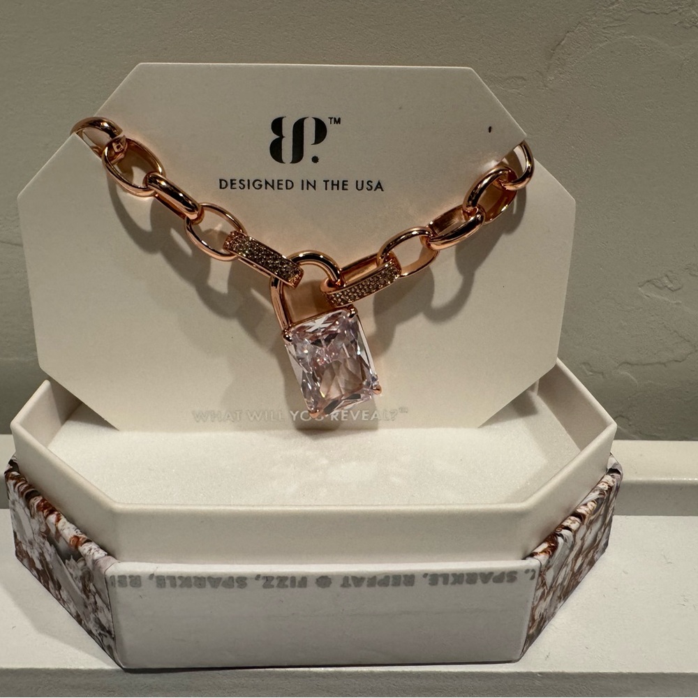Bomb Party Trend Maker Rose Gold April 2025 Necklace